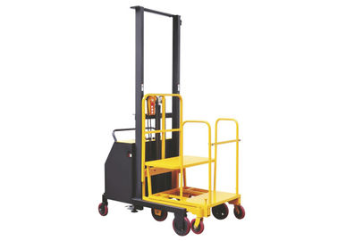 Yarı Elektrikli Sipariş Seçici Forklift, PU Tekerlek Depo Sipariş Toplama Ekipmanları