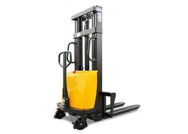 1500kg Semi Electric Pallet Stacker Manual Driving With Max Lift Height 2500mm